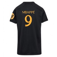 Real Madrid Kylian Mbappe #9 Replica Third Shirt Ladies 2023-24 Short Sleeve